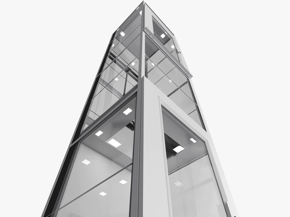  Panoramic Glass Shaft