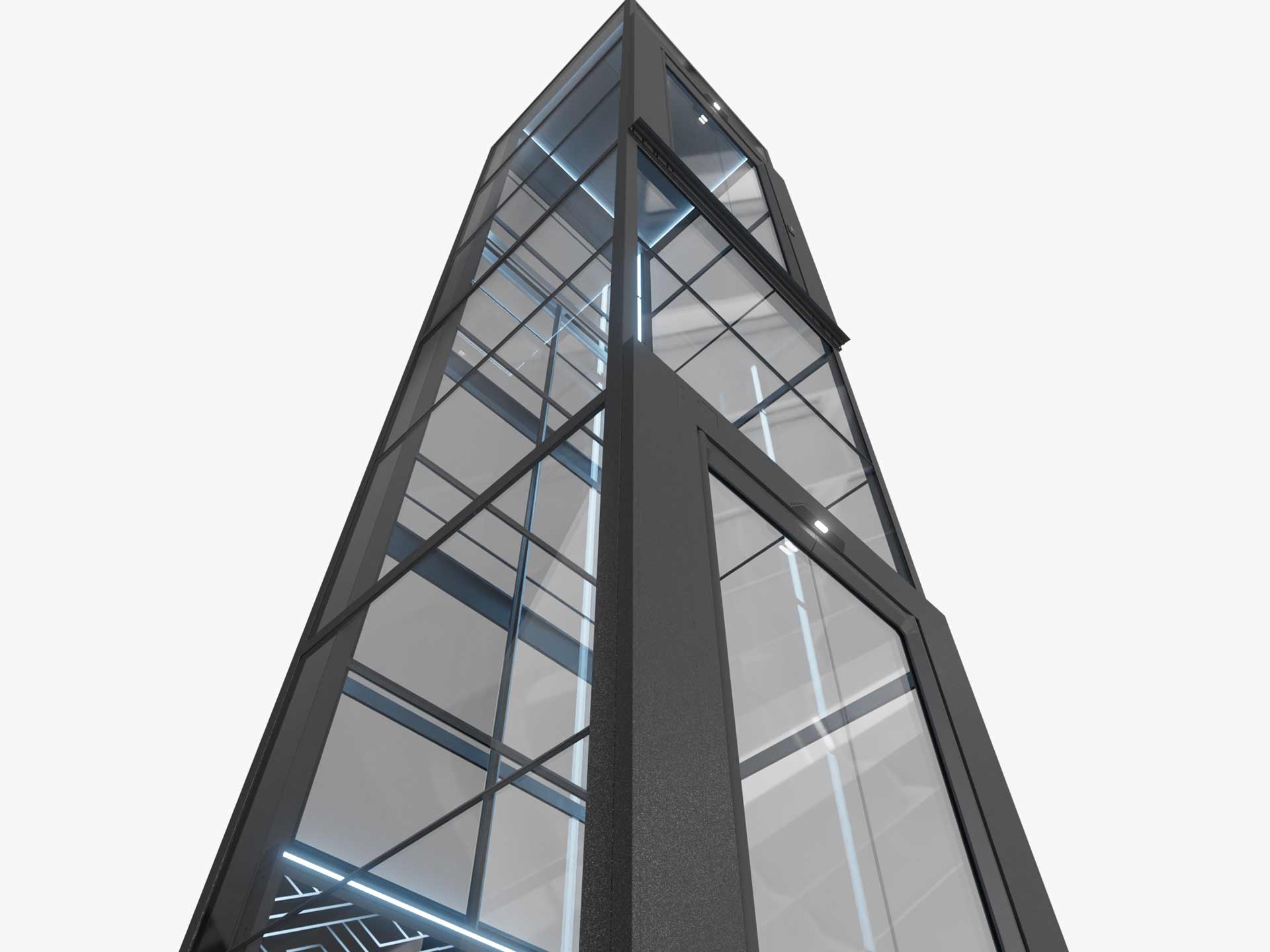 v80_galaxy_glass_shaft V90 Galaxy 全玻璃观光井道